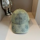 220240401 90Lv Louis Vuitton Classic Cowboy Embossed Baseball Hat, High end Customization, Non Market Regular Version