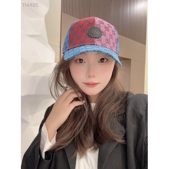2023.10.02 45GG Trendy Cool Baseball Hat Duck Tongue Hat Comes with Super Gold Classic Old Flower Logo Full Score Colored Design, It's truly a fashionable and trendy outfit ‼️ What's important is that it also super modifies the face shape ❗ I love you so 