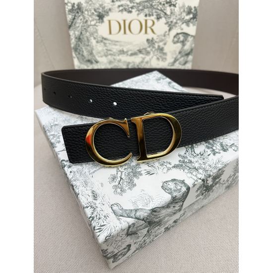 2023.06.29 Dior series, high-end quality cowhide, paired with top layer cowhide and bottom leather, genuine leather mold opening, palladium plated high-quality pure steel buckle with a width of 3.5cm, high-definition live photo taken