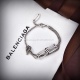 July 23, 2023 ❤️ The original goods and new products 2023 New Balenciaga Bracelet Counter of Balenciaga are made of the same brass. The popular products are electroplated. The design is unique and avant-garde. A must for beautiful women!
