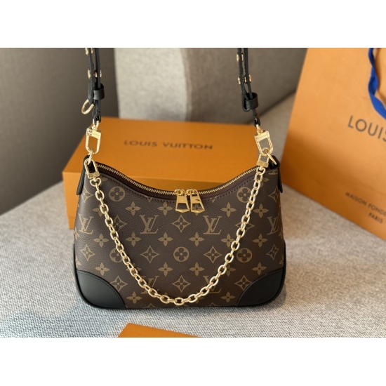 265 Comes with Box (Customized Edition) Size: 29 * 16cmL Home Classic Horn Bag Vintage Classic Shoulder Bag with Shoulder Strap Configuration ➕ Chain single shoulder crossbody is unbeatable and versatile!