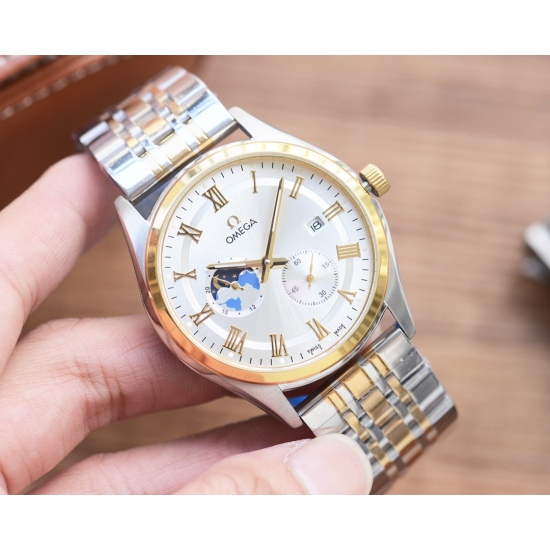 20240408 Belt 500, Steel Belt 520, Gold and White Same Price Men's Favorite Four Needle Watch ⌚ 【 Latest 】: Longines Best Design Exclusive First Release 【 Type 】: Boutique Men's Watch 【 Strap 】: Genuine Cowhide/316 Strap 【 Movement 】: Fully automatic mech