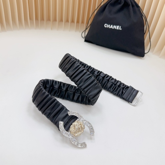 3.0cm Chanel official website new style, double-sided original sheepskin, buckle width 3.0cm... length 65.70.75.80.85.90.95 waist, hardware buckle original mold customization [Celebration] [Celebration] [Celebration]