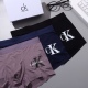 2024.01.22 New CALVIN KLEIN CK Original Quality, Boutique Boxed Men's Underwear! Foreign trade foreign orders, high-quality, ice silk seamless cutting technology scientifically matched with 82.5% nylon+17.5% spandex, smooth and breathable, comfortable! St