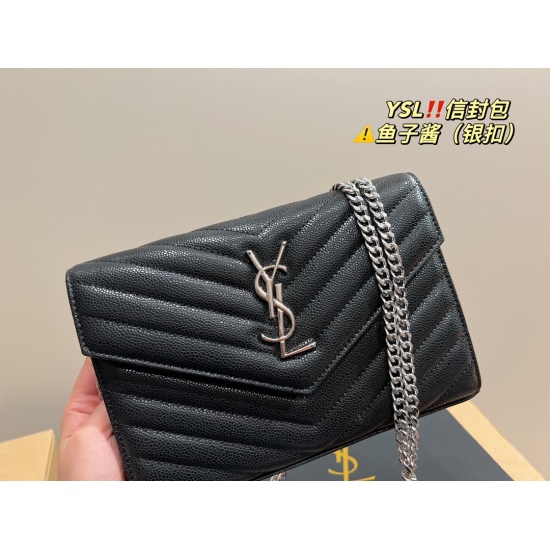 P190 box on October 18, 2023 ⚠️ Size 23.16 Saint Laurent envelope, cool and low-key luxury, cool and cute, extreme beauty, and you are the beautiful girl
