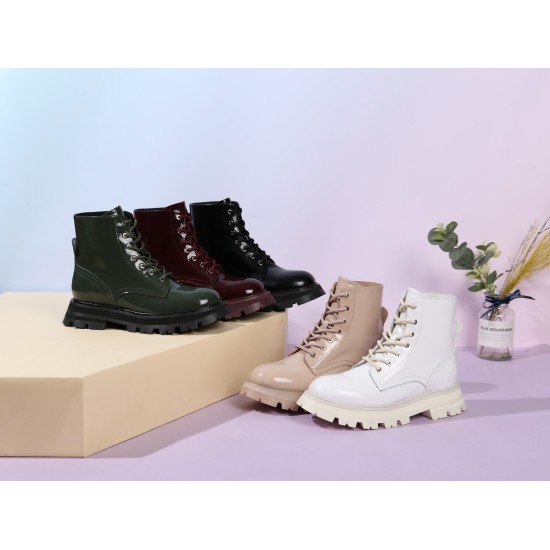 20240403 Maikun 2021 Autumn Wander Series, featuring an exaggerated silhouette with exposed lines, original TPU+wear-resistant velvet combination sole, imported beaded cowhide, inner cowhide, black, white, wine red, dark green, and pink, available in five