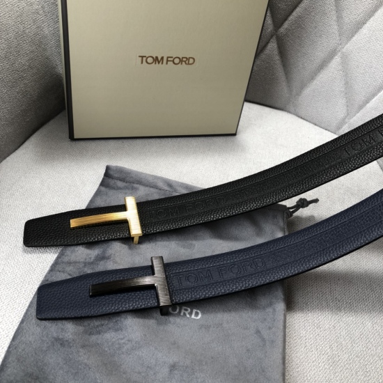 Tom Ford's latest popular online belt with original box counter synchronous 3.8 wide new model has been launched. The original cowhide, paired with steel buckle, is elegant and easy to use. Thank you for reprinting.