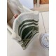 20240315 P680 CELINE 22s New | CABAS THAIS Small CELINE Striped Fabric Handbag New Super Gentle Matcha Stripe White/Brown Leather Label Small Tote Matcha Cream Before, it was always a large Tote. The size of the new small Tote is not too friendly for smal