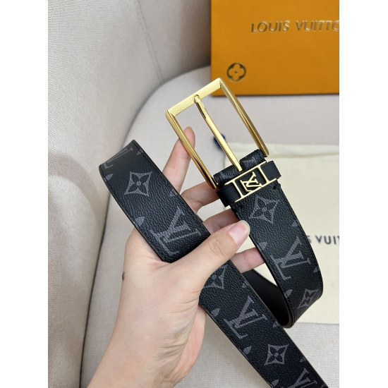 2023.12.14 Brands: LV, Louis, and Vuitton! Original single belt belt: Single side use of counter quality, top layer of cowhide, 24k pure steel buckle, preferred for personal use, guaranteed genuine leather packaging: Please refer to the pictures for count