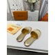 2024.01.05 Top purchasing LV women's spring/summer slipper counter with synchronized logo graphics and high-quality craftsmanship. Sole: original sole specially supplied by the factory, exclusive activity molding sole for super comfort. Original factory f