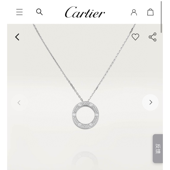 2023.10.05 65 Cartier Classic Full Sky Star ✨ The necklace - Cartier LOVE series is born with the oath of love, and the classic screw logo preserves the most beautiful emotions in the world. Atmosphere, fashion, timeless classic style, witnessing love, ad