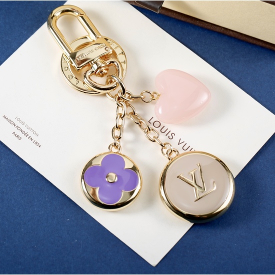 2023.07.11  donkey family three flower pendant keychain design, full of love, super beautiful and beautiful