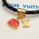 2023.07.11  Lvjia LV x YK Hang It new bracelet comes from Louis Vuitton x Yayoi Kusama cooperation series. The iconic pumpkin element of the artist has been transformed into a dynamic decoration, hanging together with the LV letter on the classic Monogram