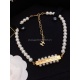 On July 23, 2023, the manufacturer sent Chanel a new spring/summer 2023 necklace (made entirely by hand) with a pearl necklace paired with classic double C inlaid diamonds and pearl elements. The combination of double C and pearl elements will make it a s