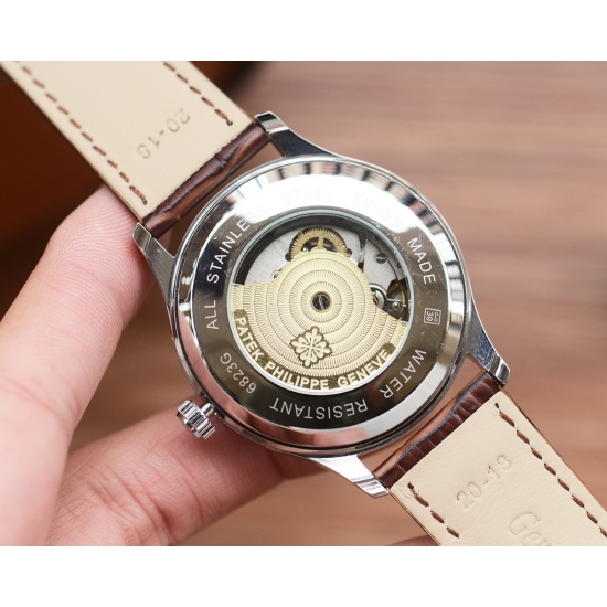 20240408 White 470, Gold 490, Steel Strip ➕ 20 Men's Favorite Six Needle Watch ⌚ [Latest]: Patek Philippe Best Design Exclusive First Release [Type]: Boutique Men's Watch [Strap]: Real Cowhide/316 Strap [Movement]: Fully Automatic Mechanical Movement [Mir