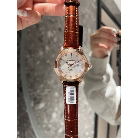 20240408 White Paper 240 Mei 260 Steel Band+20 Drill Rings+2023 Latest Chanel ⌚ Exquisite Quality - Goddess exclusive Swiss quartz movement, women's boutique watch with innovative and fashionable design, making it one of the most charming watches in the s