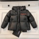 20240402 110-160 each flash sale 198 slightly smaller by one size 2022 • SS autumn/winter new model ❄️ PRAD * Children's down jacket for both men and women, with sleeves that can be disassembled for two outfits, offers high cost performance! A fashionable