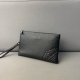 On January 6, 2023, P165 Prada embossed and embossed calf leather handbag card bag wallet, multi-functional men's bag is made with exquisite inlay craftsmanship, and the actual photo is taken of the original factory fabric delivery gift box, which is 27 x