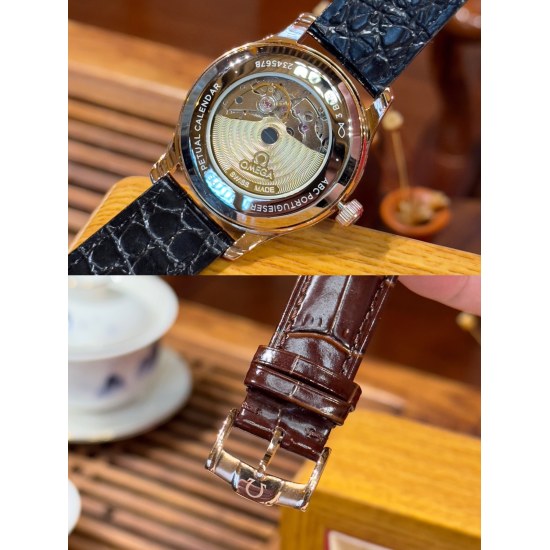 20240408 White shell 520, Rose gold 540, Steel strip+20. The upgraded multifunctional model of Da Die Fei adopts a multifunctional 3836 movement with guaranteed quality. The side of the shell is selected with exquisite drawing technology, which has been i