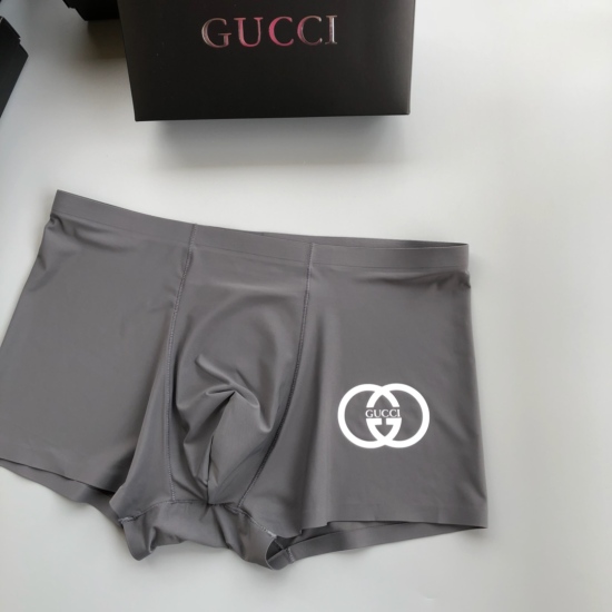 2024.01.22 GUCCI Gucci Essential Men's Underwear Classic! Adopting seamless seamless glue pressing technology with seamless seamless stitching, the high-end sheep milk silk material is lightweight, breathable, smooth, and has no binding feeling. It is for