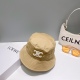 2023.07.22 Celine embroidery retro logo Bucket hat classic customized special fund, rich natural atmosphere fresh, unique
