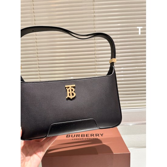 2023.11.17 Burberry P225size: 28cm Folding Gift Box Burberry TB Bag New Product High Quality Oh! Under the armpit