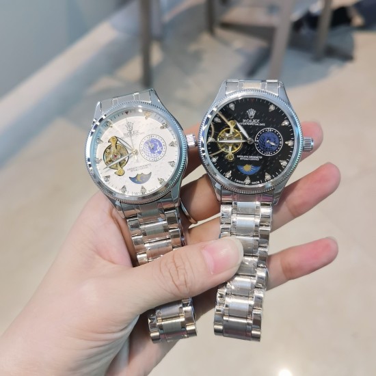 20240408 230 Rolex ROLEX ✨ Nine flywheel fully automatic sun, moon, and stars machinery ⌚ 6 character daytime travel time (sun) [sun] nighttime travel time (moon) [moon] contains the highest quality materials and meticulous craftsmanship! Super strong min
