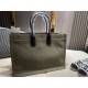 2023.10.18 P180 Size 47 34YSL Saint Laurent Canvas Shopping Bag Tote Capacity Super Large Daily Commuting Workplace Women's Baby Mom Benefits Practical and Beautiful, One Hand