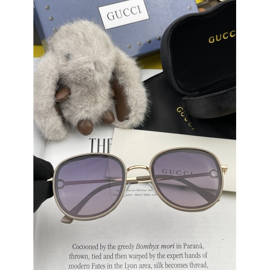 220240401 P80 GUCCI - Gucci Italian Import 2024 Fashion Trend Luxury Decorative Sunglasses Retro Polarized HD Sunglasses Star Poster Style Ultra High Complex Craft Full of Stereoscopic Texture Carefully Look at Details Ha Spot ❤ Model: G9680