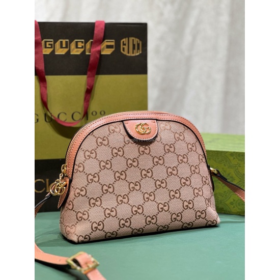 Real shot of Gucci! 499621 Pink Cloth/Pink Pig Pattern~Dimensions: width 23x height 19x side width 8, shipped!