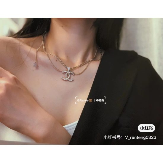 20240411 BAOPINZHIXIAOCHANEL 21ss Necklace is really difficult to find at a glance. Authentic products come at a high price. Grandma Xiang, this time it's a hit with the number C3055 ￥ 35