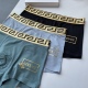 New product on December 22, 2024! Original quality Versace Versace exquisite hot stamping logo fashionable men's underwear! Foreign trade foreign orders, original quality, seamless cutting technology, scientific matching of 91% modal+9% spandex, silky, br