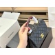 2023.10.13 240 255 with Folding Box Aircraft Box Size: 23 * 14cm 28 * 18cm Chanel Coco Handle Handbag Grained Cowhide Material Original Kgold!!