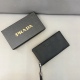 2023.11.06 P140 Prada embossed cowhide wallet, multi card handbag, mobile phone bag with exquisite inlay craftsmanship, classic and versatile physical photography delivery, small ticket dustproof bag gift box 20 x 10 cm