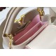 On July 10, 2023, the M59863 gray purple three pin gold buckle meets the sweet taste of summer ice cream in this Capuchines mini handbag. Louis Vuitton's exquisite inlay craftsmanship combines the uneven textures of Taurillon leather, cow leather, and pai