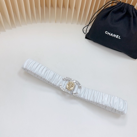 2023.12.14 3.0cm Chanel official website new model, double-sided original sheepskin, buckle width 3.0cm... length 65.70.75.80.85.90.95 waist, hardware buckle original mold customization [Celebration] [Celebration] [Celebration]