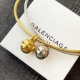 2023.07.11  AA547 Balenciaga Early Spring New Super Sweet Cool Ball Necklace z Customized Brass Material High Sense Pop up All Year round Essential Items Sweet Cool Style Collectors Arrange Oh Platinum Gold Two Color Necklace