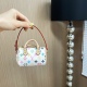 2023.07.11  New Product ❗ LV Handheld Pillow Bag 6 Colors in stock ☀️ Louis Vuitton LV Mini Handheld Pillow Bag Pendant SPEEDY MONOGRAM Bag Decoration M00544 ☀️ This Seed Monogram bag features a redesigned and famous Seed handbag in exquisite size, making