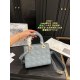 2023.10.07 Four grid P340 folding box ⚠️ Size 20.17 Dior Dior Lady Princess Bag ✅ Imported sheepskin, top-notch original single, original hardware, rich and precious, with a visual sense of elegance and cuteness. It is a sharp tool with a perfect concave 