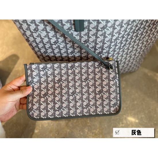 2023.09.03 195 box size: 32 (bottom width) * 30cmTb shopping bag High quality TORY BURCH TB Tote can fit a 10 inch tablet