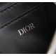 20231126 490 Counter Authentic Available [Top Quality Original] Dior Dior Men's OBLIQUE Pattern Handbag/Crossbody Bag [Comes with Counter Authentic Box] Model: 2OBBC119YSE (Blue Jacquard) Size: 17 * 12.5 * 6cm Physical Photo, Same as the product in the pi