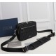 20231126 520 Zhila Brand Counter is a genuine and top quality product available for sale. Dior Men's Homme Camera Crossbody Bag Model: 206VPI-H03E (black cloth jacquard) Size: 22 * 15 * 5cm Physical photo taken, same as the product. Heavy gold genuine pla