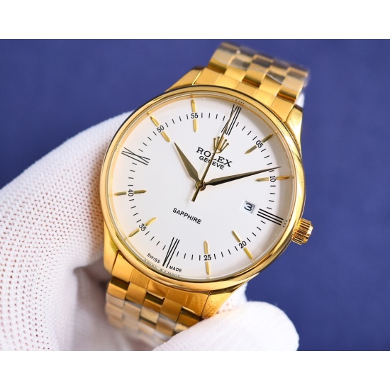 20240417 Once and for All: White 570, Gold 590, Steel+20 High end Boutique, Strongly Recommended, Good Reputation, Zero Fault High end Version, Rest assured to purchase the new Rolex Cherini series. The watch is noble and elegant, steady and personalized,