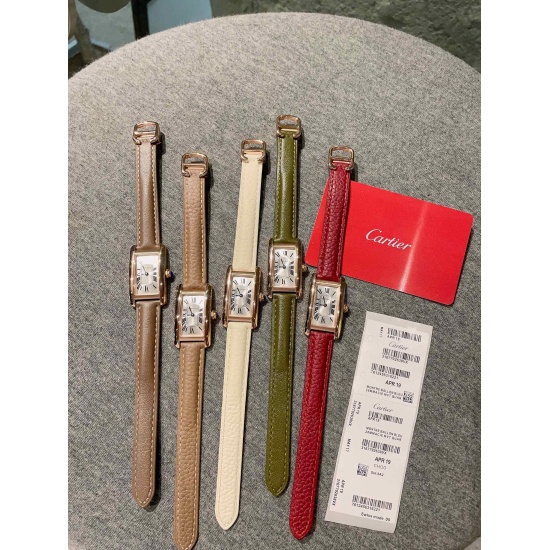 20240408 White Steel 340 360 Diamonds ➕ 30TankAmericaine watch (Cartier American tank series) small watch, imported Swiss quartz movement. 316L stainless steel case, crystal mirror surface, sword shaped blue steel pointer, fish scale shaped 316L stainless