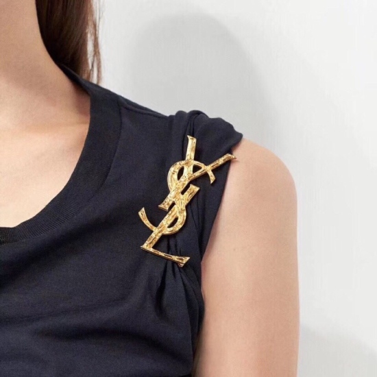 20240411 BAOPINZHIXIAO Saint Laurent YSL brooch ✨✨ Excellent electroplating technology, luxurious temperament, market unable to replicate counter synchronization 16