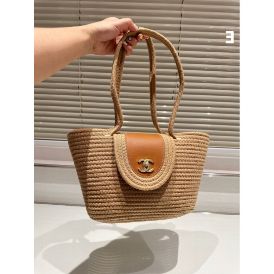 2023.10.30 P150 aircraft box ⚠️ Size 26.20 Celine straw woven bag is very textured, cool and cute, and the upper body is incomparable. It is a must for every girl who pursues beauty