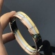 20240411 BAOPINZHIXIAO Cartier Bracelet Classic Six Diamond Narrow Edition Bracelet Size: 16.17.18.19 # Number: BY615035530