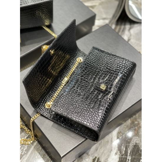 20231128 Batch: 610 [Eternal Classic] KATE 24cm Crocodile Fringe Style_ Absolutely the timeless classic of Yang Shulin_ Never go out of style_ Required deposit! A must-have item for everyone! Whether it was ten years ago or ten years later! KATE is right 