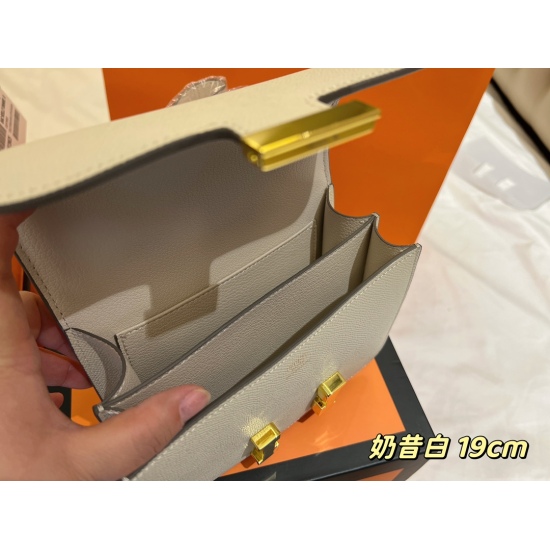 2023.10.29 260 comes with a full set of packaging size: 19 * 15cmH stewardess bag, Kangkang bag, original handmade, ⚠ : ⚠ The original Epsom cowhide logo is complete