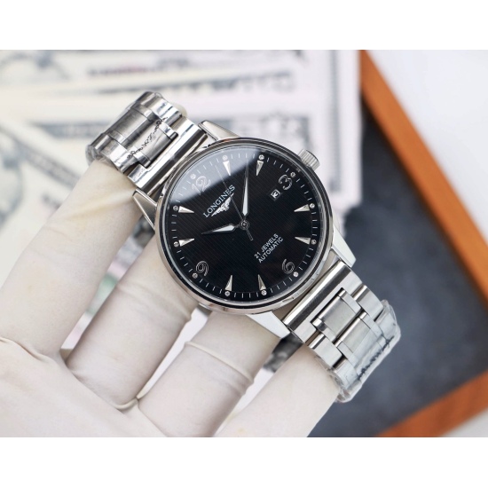 20240408 Special Offer: Belt 280 Steel Belt 300. Longines LONGINES fully automatic mechanical size: 41 * 12mm mineral wear-resistant mirror genuine cowhide strap or 316L precision steel strap optional. Anyone can dress up beautifully, but personal taste r